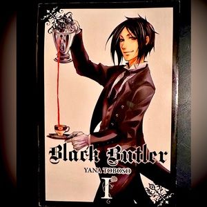 Black Butler Japanese Manga book